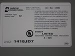 Hammond Manufactoring Industrial Control Panel