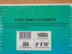 Precision Brand Steel Shim Flat Sheets