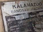Kalamazoo Horizontal Band Saw