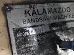 Kalamazoo Horizontal Band Saw