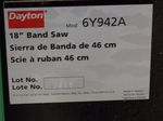 Dayton Dayton 6y942a Vertical Band Saw