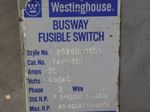 Westinghouse Bus Plug