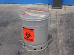 Justrite Biohazard Waste Can