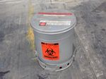 Justrite Biohazard Waste Can