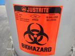Justrite Biohazard Waste Can