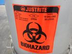 Justrite Biohazard Waste Can