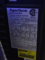 Hypertherm Hypertherm Powermax 600 Plasma Cutting System