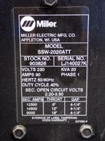 Miller Spot Welder