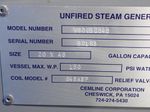 Cemline Corp Cemline Corp V60usg848 Unfired Steam Generator