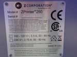 Z Corporation 3d Printer