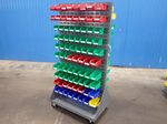  Parts Bin Racks Cart