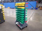  Parts Bin Racks Cart