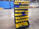  Parts Bin Rack Cart