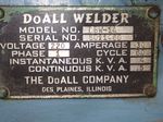Doall Vertical Band Saw