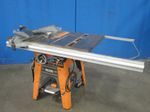 Ridgid Power Tools Electric Cast Iron Table Saw