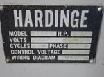 Hardinge Horizontal Mill