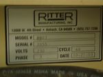 Ritter Boring Machine