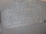 Lodge  Shipley  Lathe 