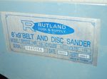 Rutland  Belt  Disc Sander 