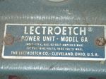 Lectroetch Electrochemical Marking System