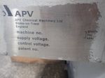 Apv Chemical  Extruder