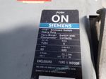 Siemens Fusible Disconnect