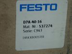Festo  2 Festo Dpa4016 Pressure Boosters