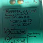 Pepperlfuchs 2 Pepperlfuchs Ncb154uz2v1no Inductive Proximity Sensors