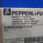 Pepperlfuchpepperlfuchss 2 Pepperlfuchs Ncb154uz2v1no Inductive Proximity Sensors