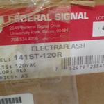 Federal Signal Federal Signal 141st120r Electraflash Red Light Covers 120v 