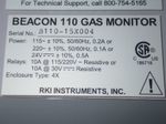 Rki Instruments Rki Instruments 110 Gas Monitor