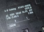 Allen Bradley  5 Allen Bradley 1492gh030 Mini Circuit Breakers 3 Amp