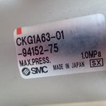 Smc Smc Ckg1a63019415275 Pneumatic Actuator Ckclamping Cylinder
