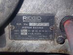 Ridgid Pipe Threader