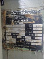 Denison  Multipress Hydraulic Press