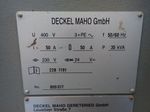 Deckel Maho Deckel Maho Dmc103v Cnc Vmc