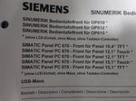 Siemens Operator Panel