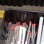 Red Top Carbide Tipped Hammer Drill Bits