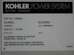 Kohler Kohler D292863 Battery Charger