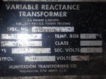 Huntedon Variable Reactance Transformer