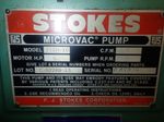 Stokes Microvac Pump