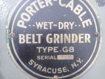 Porter Cable Wetdry Belt Grinder