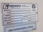 Greenheck Greenheck Msx130h38db Air Handler