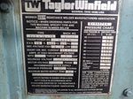 Taylorwinfield Taylorwinfield Ene1275 Spot Welder