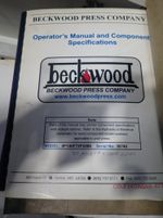Beckwood Beckwood 4p100f75p2460 Hydraulic Press