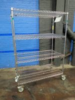 Uline Portable Wire Shelf Unit