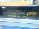 Metal Pro Metal Pro 4000 Iron Worker