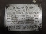 Stone Machinery Abrasive Cutoff Saw