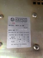 Kepco Power Supply