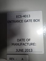 General Motors Entrance Gate Box